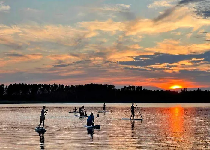 Hotel na wodzie Laemmijaerve Parvsaun