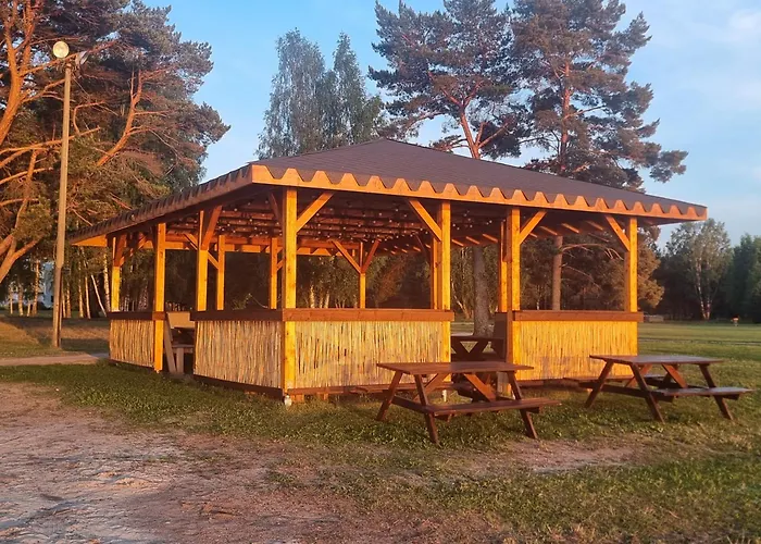 Hotel na wodzie Laemmijaerve Parvsaun